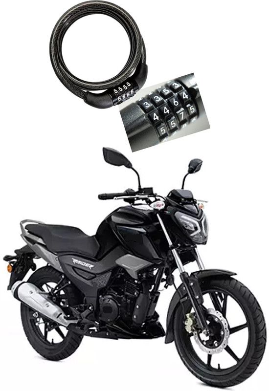 Shopone Iron Combination Lock For Helmet