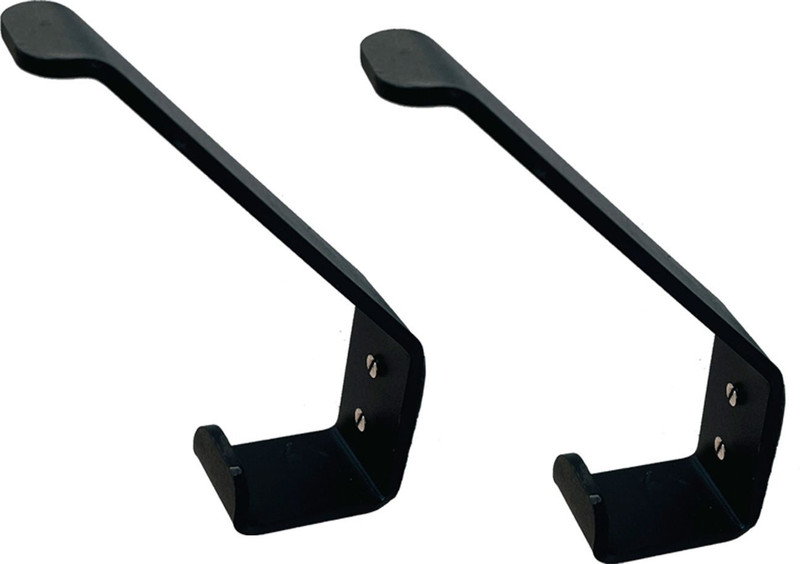 L3 MODZ Wall-Mountable Helmet Holder, Gloves, Jacket, backpacks wall hanger (Pack of 2) Helmet Mount