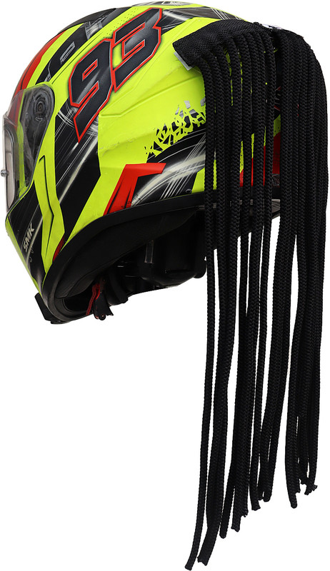 Grandbiker Helmet Predator Dreadlocks_6mm 24 length Helmet Mount