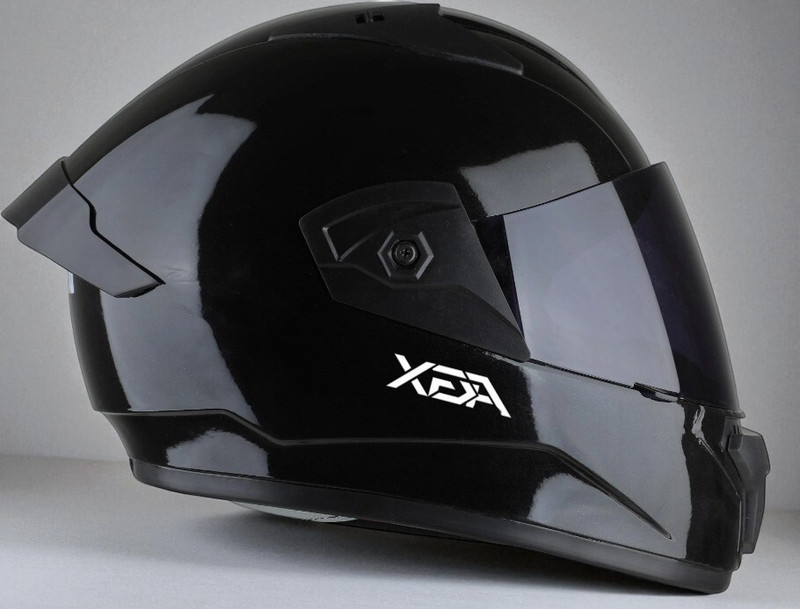 deletion Wonder ISI Certified Helmet with Anti UV Polycarbonate Visor ABS Material (PP-1) Motorbike Helmet(Black)