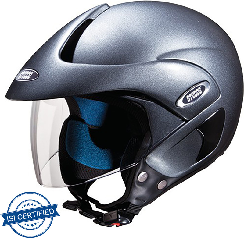 STUDDS Marshall Motorbike Helmet(Matt Grey)