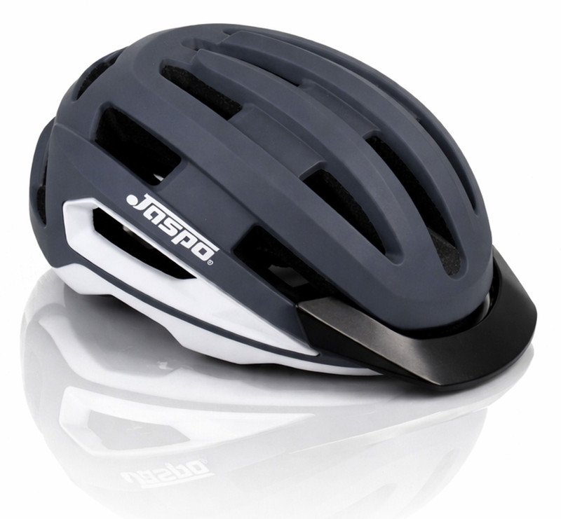 Benstar Moon Cycling Helmet for Men & Women | Detachable Visor | Adjustable (52-56cm) Skating Helmet(Dark Grey)