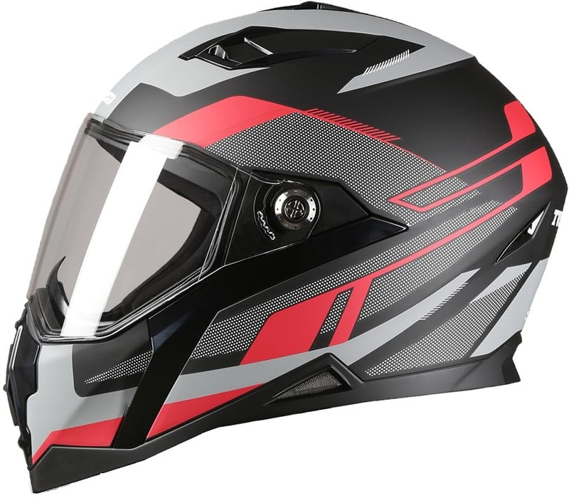 TVS Racing Anti Matter Motorbike Helmet(Red)