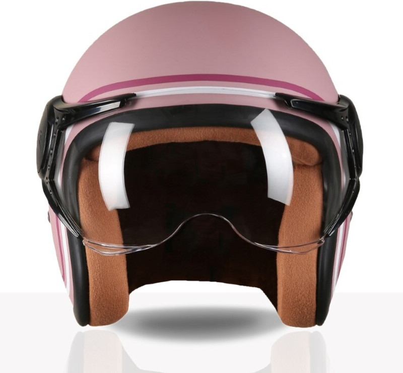 TVS MissFit Helmet for Women Motorbike Helmet(Rouge)