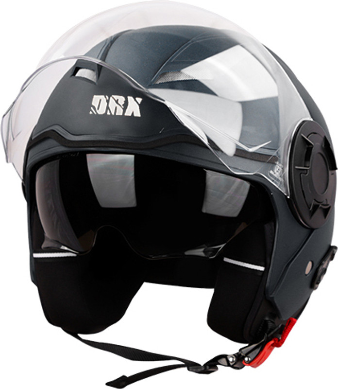 Steelbird Air SBH-31 DRX Dual Visor Motorbike Helmet(Dashing Black)