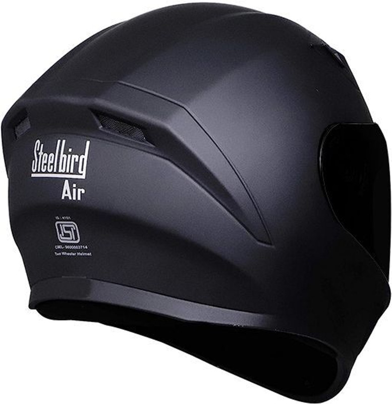 Steelbird Air SB-SBA-21 Raptor Full Face 620 MM (Black Visor) Motorbike Helmet(Black1)