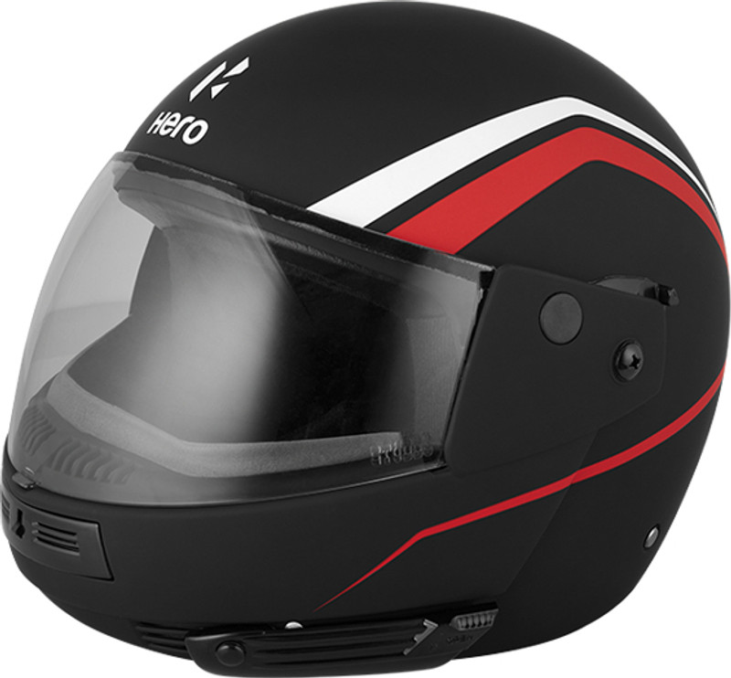 Hero Motocorp Ff 100 Million Edition Helmet -l Motorbike Helmet(Black)