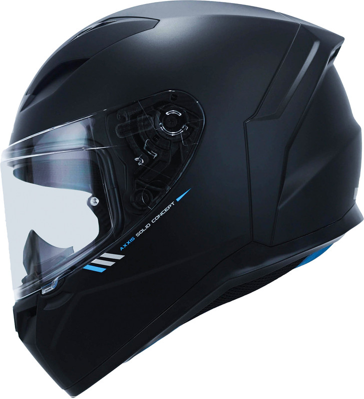Axxis Segment Motorbike Helmet(Matt Black)