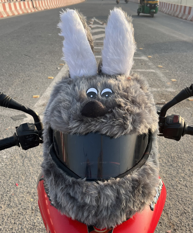 SRPHERE Helmet Mohawk for Bike(Grey)