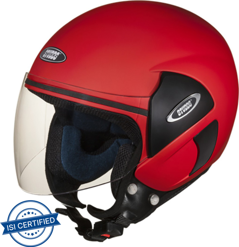 STUDDS Cub Motorsports Helmet(Matt Sports Red)