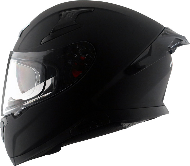 Axor Apex Solid Motorbike Helmet(Dull Black)