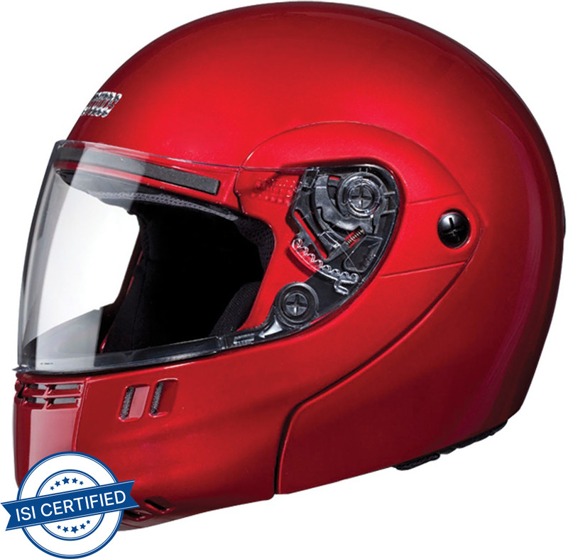 STUDDS 3G Eco Motorbike Helmet(Cherry Red)
