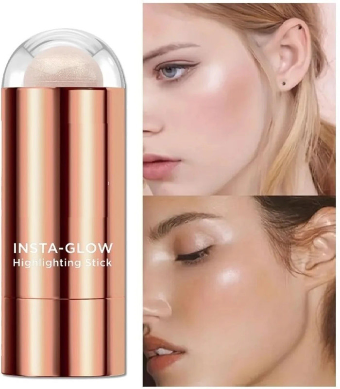 SVYLAM SHIMMERY SHINY STROBING GLOW HIGHLIGHTER STICK Highlighter(6 g, brown)