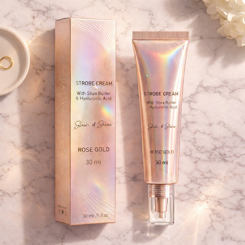 Valhalla 3in1 Strobe Cream Rose Gold Highlighter Primer Moisturizer Highlighter(30 ml, rose gold)