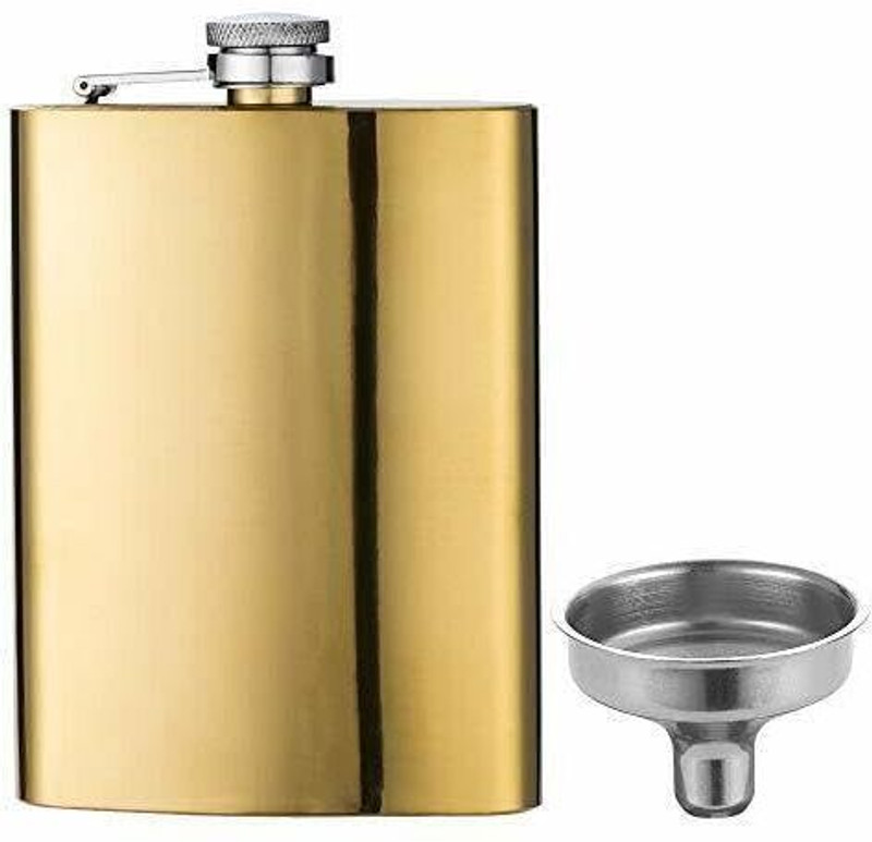 SVShoperzone HIP FLASK ENGLAND STAINLESS STEEL Hip Flask(250 ml)