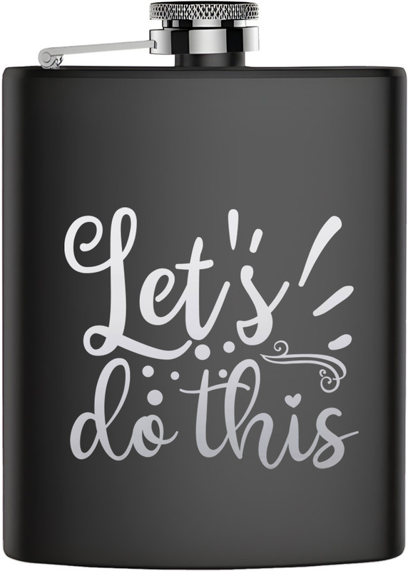 Zingy Gifts 7Oz Pocket Hip Flask Bottle Drink Ware Steel Hip Flask(210 ml)