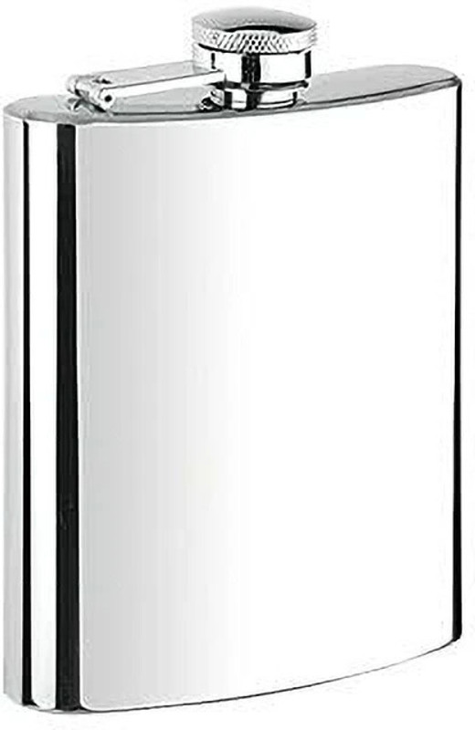 FALMAGU HIP FLASH BLACK 8 OZ Alcoholic Beverage Holder Stainless Steel Hip Flask Hip Flask(240 ml)