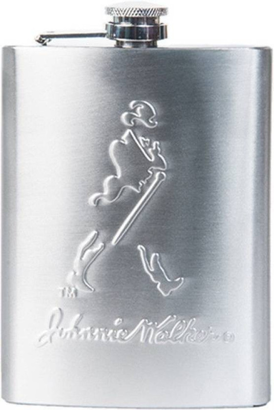 yorick Liquor Holder Imported Hip Stitched England Stainless Steel, Leather Hip Flask Stainless Steel Hip Flask(210 ml)