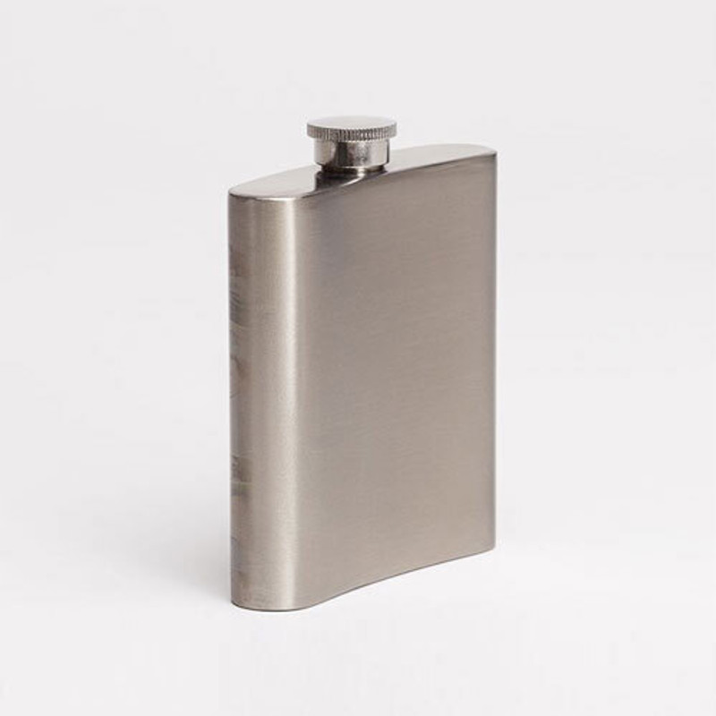 shadwoof Portable Pocket Stainless Steel Wine Bottle Whiskey Liquor Hip Flask steel Hip Flask(200 ml)