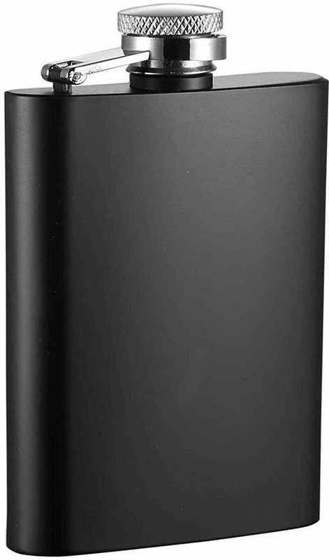 Umpire technologies Gentleman's Choice Pocket Matte Stainless Steel Hip Flask(230 ml)