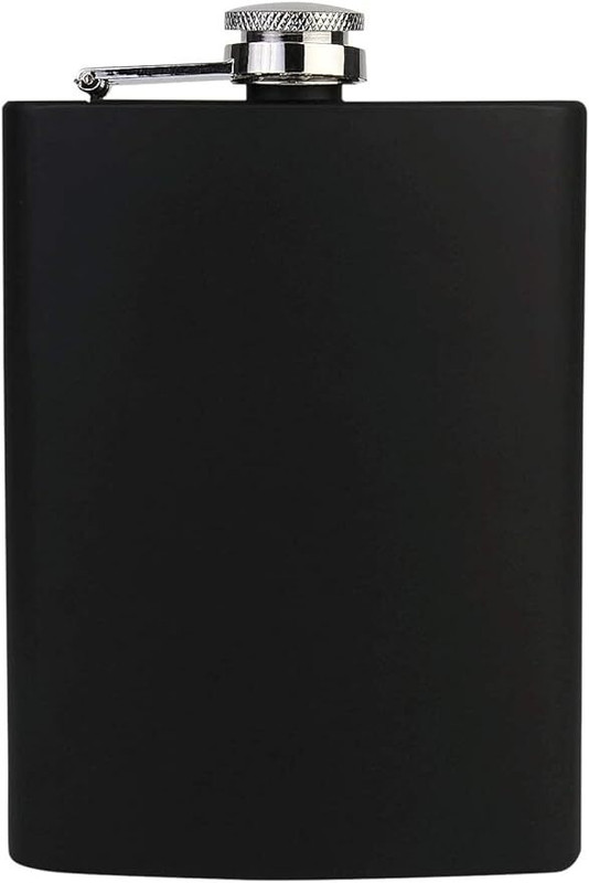 Quickjoin Stainless Steel Hip Flash 8 Oz Alcohol Drinks S Stainless Steel Hip Flask(236 ml)