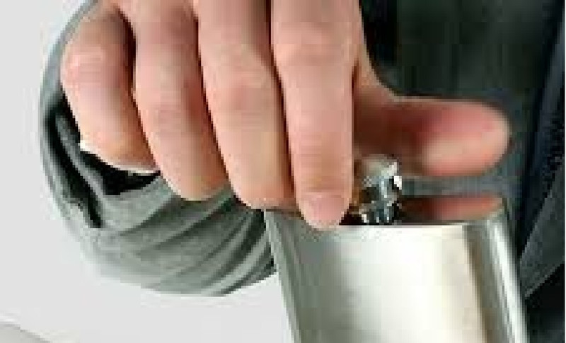 paavi HP-1112-HIP FLASK STEELNESS Hip Flask(230 ml)