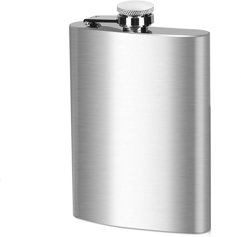 KItBarCrafts Hip Flask 7 Oz Stainless Steel Hip Flask(210 ml)