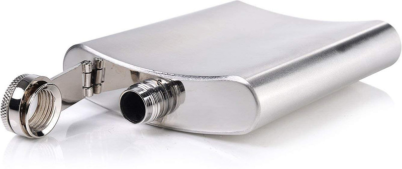 JIVO Pocket Liquor Bottle Or Alcohol Drinks Holder pack of 2 stainless steel Hip Flask(270 ml)