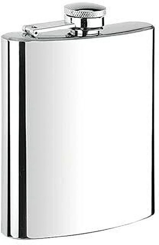 DREWISTAR Hip Flask for Men Liquor Flask Stainless Steel Leak Proof Flask STEEL Hip Flask Hip Flask(236 ml)