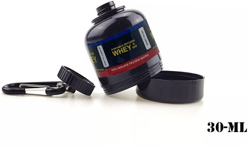 TRUE INDIAN whey container plastic Hip Flask(30 ml)
