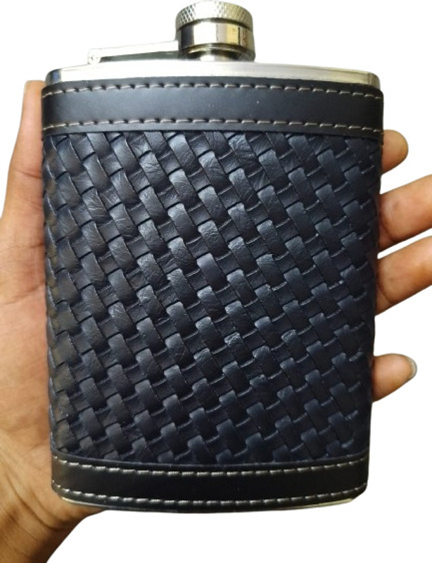 JGG Jain Gift Gallery PKL - 20 RED Pocket Hip Flask Whiskey Wine Vodka Champagne Alcohol Pot Bottle STAINLESS STEEL Hip Flask(270 ml)