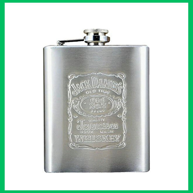 DREAM DZIRE Stainless Steel Hip Flask Pocket Liquor Bottle stainless steel Hip Flask(235 ml)