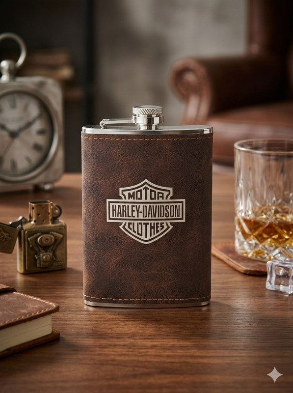 THEVAMI Hip Flask Stainless Steel 240ml – Stylish Pocket Liquor Bottle for Men And Women STAINLESS STEEL Hip Flask(220 ml)