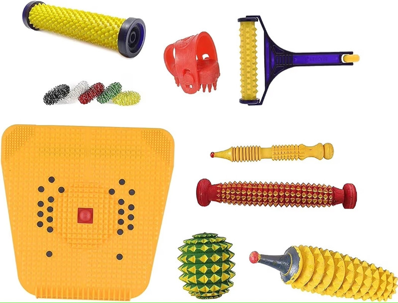 ACS MART 0.9 kg Acupressure kit combo all in one tools total health care Home Gym Combo