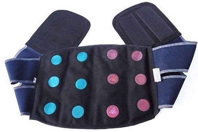 ACS MART 0.85 kg Back Belly Belt Magnetic Pain Relief Home Gym Combo