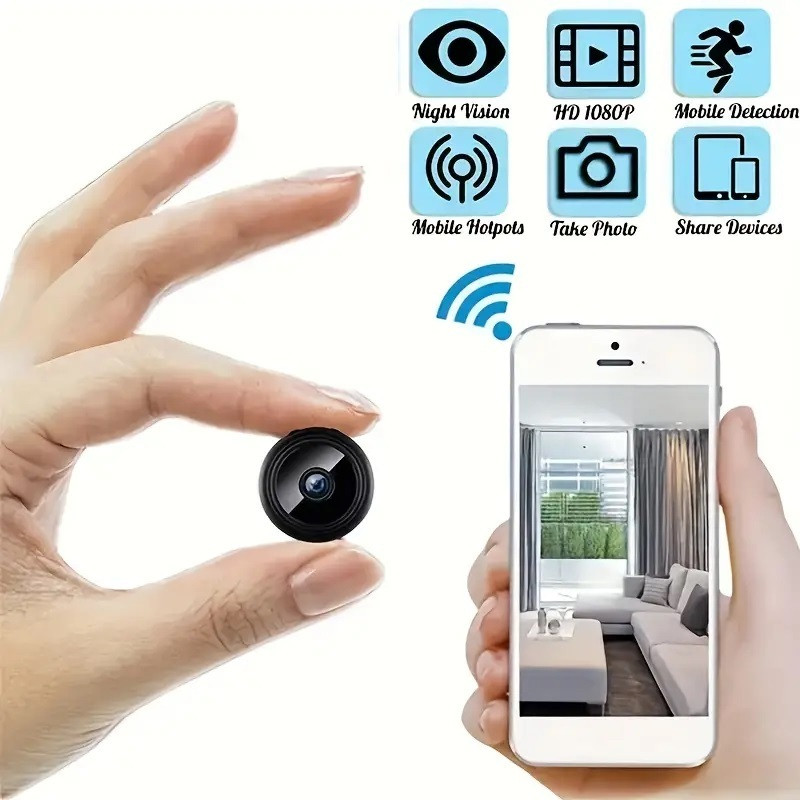Safetynet HD Night Vision Wi-Fi IP Camera Camcorder Mobile Remote View Video Security Camera(64 GB, 1 Channel)