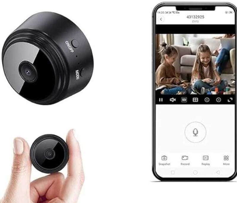 AREN SMART WIFI MAGNET HD CAMERA Sports and Action Camera(Black, 5 MP)