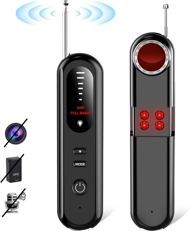 FlexiMadhav Hidden Smart Camera Detector, Anti Spy Detector- GPS Tracker Detector Security Camera(1 Channel)