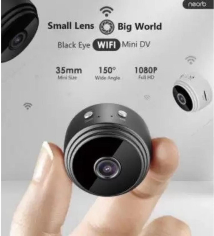 PERAMISYM Mini Wireless Hidden Camera 1080P HD Wifi IP Home Security DVR Night Vision Security Camera(64 GB, 1 Channel)