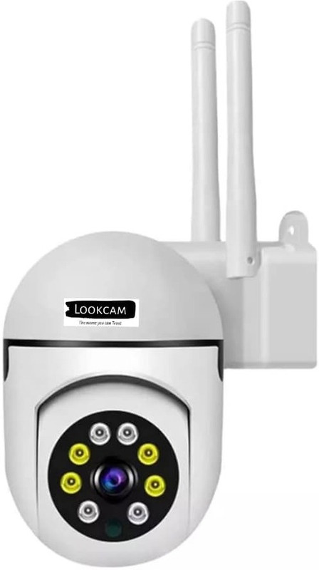 lookcam PTZ CAMERA WIFI 5MP COLOUR VESION Security Camera(128 GB, 1 Channel)