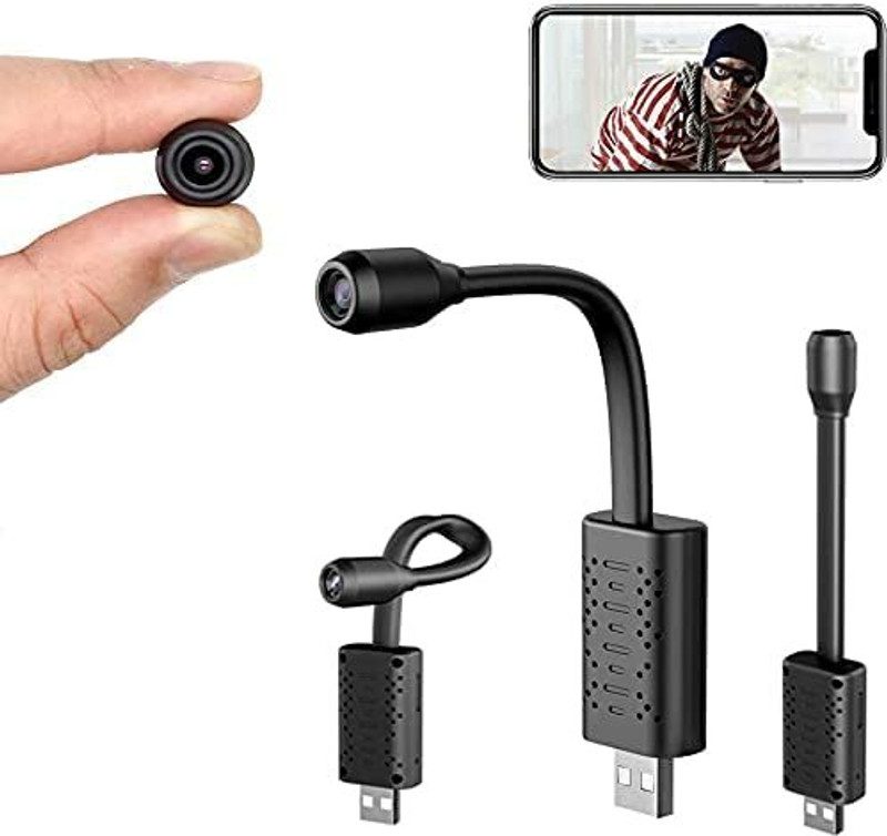 AVOIHS SPY Folding Camera Wi-Fi Secret Mini Hidden Security Camera for Home Office Security Camera(64 GB, 1 Channel)