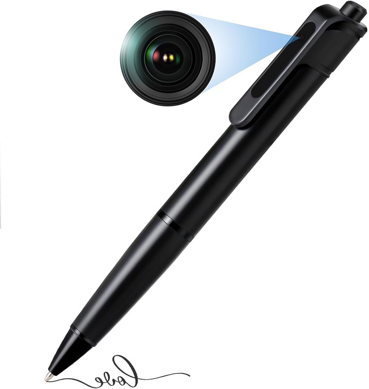 FEERO Body Camera Pen with HD Video or Picture Taking, SD Card Storage, Manual Control Security Camera(1 Channel)