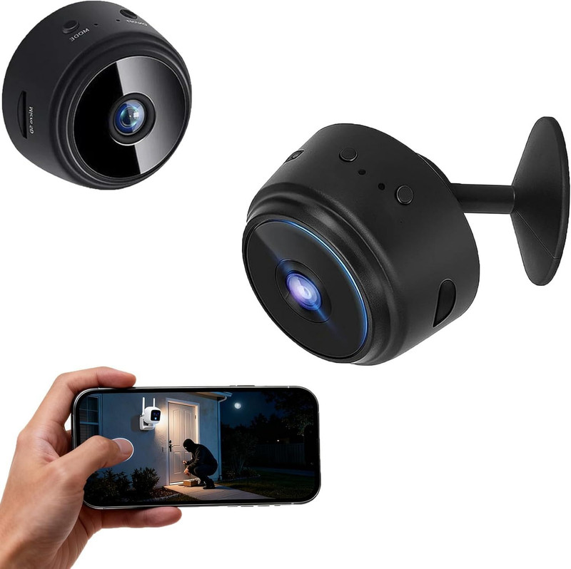 PERAMISYM Spy Ip CCTV Mini Spy Camera Wireless Hidden Security Cam with Motion Detect Spy Camera(32 GB, 1 Channel)