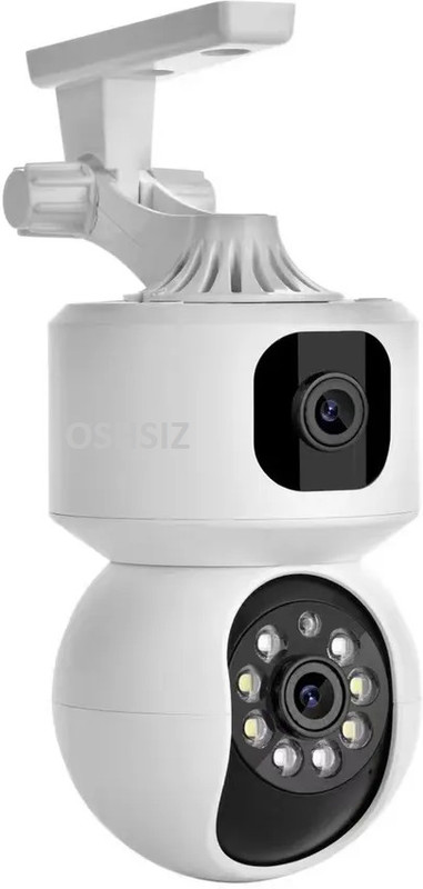 OSHSIZ WiFi IP 360° Camera 1920 X 2160 Full HD 3mp AI (Upgraded) CCTV Night Vision Security Camera(128 GB, 1 Channel)