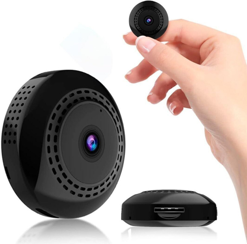 DDLC 2M Full HD Spy Magnetic Camera | Mini Wireless WiFi Cam Security Camera(6 Channel)