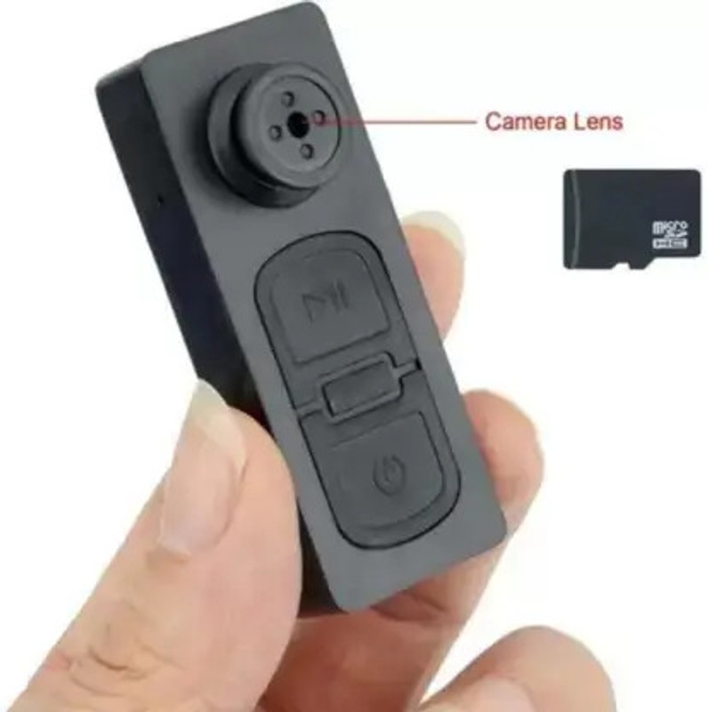 PERAMISYM Hidden HD Camera Button – Audio Recorder, Motion Detect, Support 32GB Storage Spy Camera(32 GB, 1 Channel)