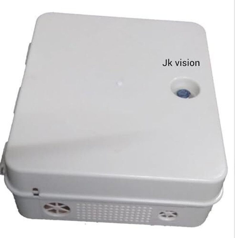 J.K. VISION PVC / Cabinet Box/Rack for POE RACK 4\8POE RACK Size 13X11X4.5 Inch Security Camera