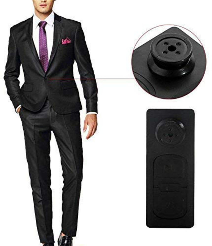 SKY HUB MINI S918 HD BUTTON SPY CAMERA Recorder Home Security camera Spy Camera(32 GB, 1 Channel)