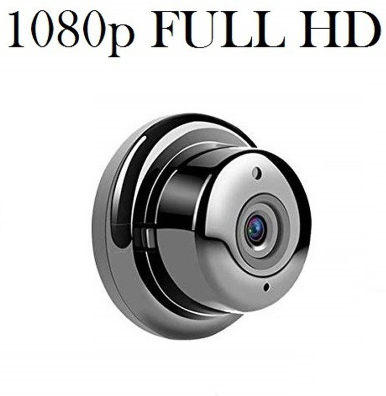 SNARIOVSN Compact Home Security Camera with Two-Way Audio Security Camera(128 GB, 1 Channel)