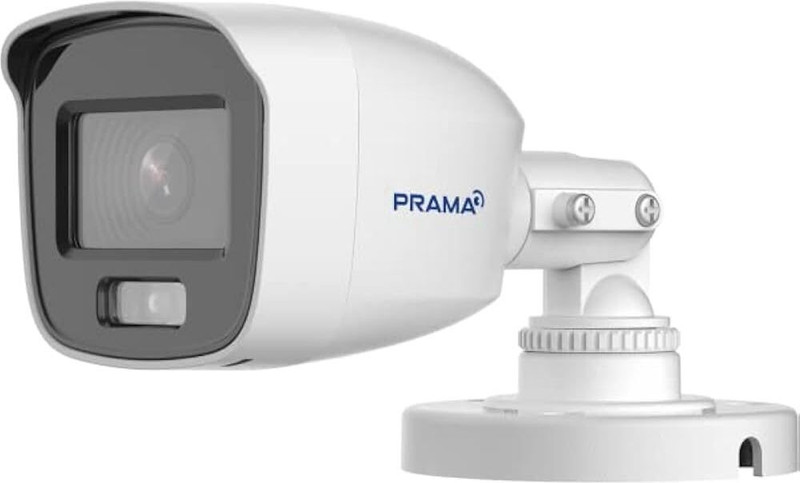 PRAMA PT-HTD11F0E-WPF(M)2MP Fixed Bullet Ranginview All time colour with Audio Security Camera(1 Channel)